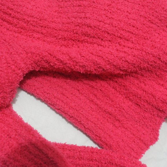 NWOT Zara Hot PInk Chenille Cropped Cardigan. - Picture 12 of 12
